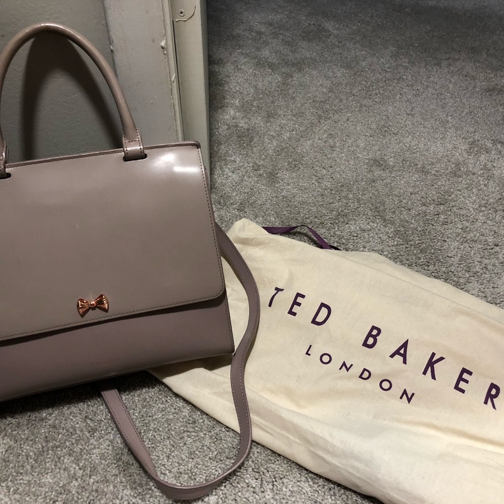 Ted Baker Aarilli Bow Leather Satchel